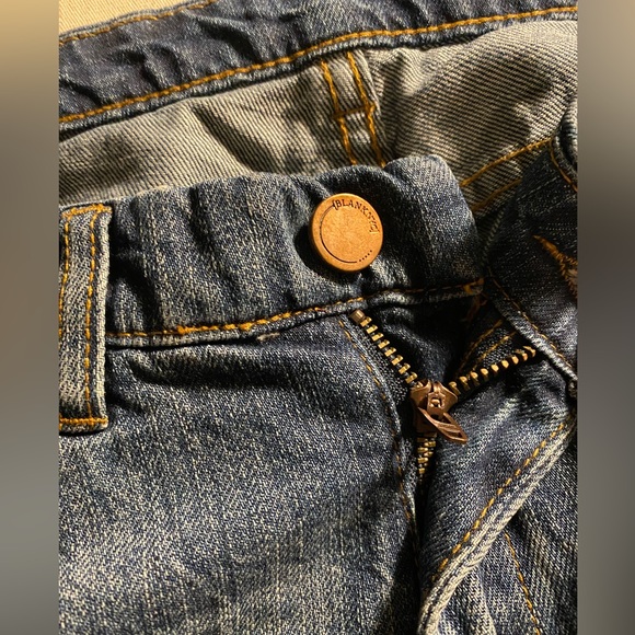 BlankNYC cropped girlfriend distressed jeans - Picture 2 of 6